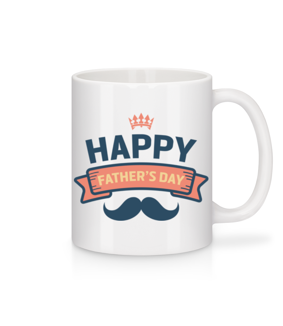 Happy Fathers Day · Mug en céramique blanc