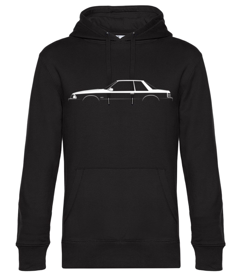'Ford Mustang LX 5.0 (1989)' Silhouette · Sweat à capuche standard homme