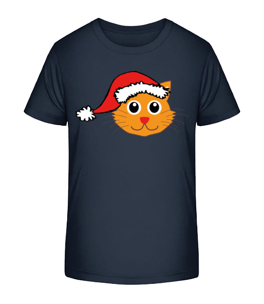Chat Noël · T-shirt bio Enfant Stanley Stella 2.0