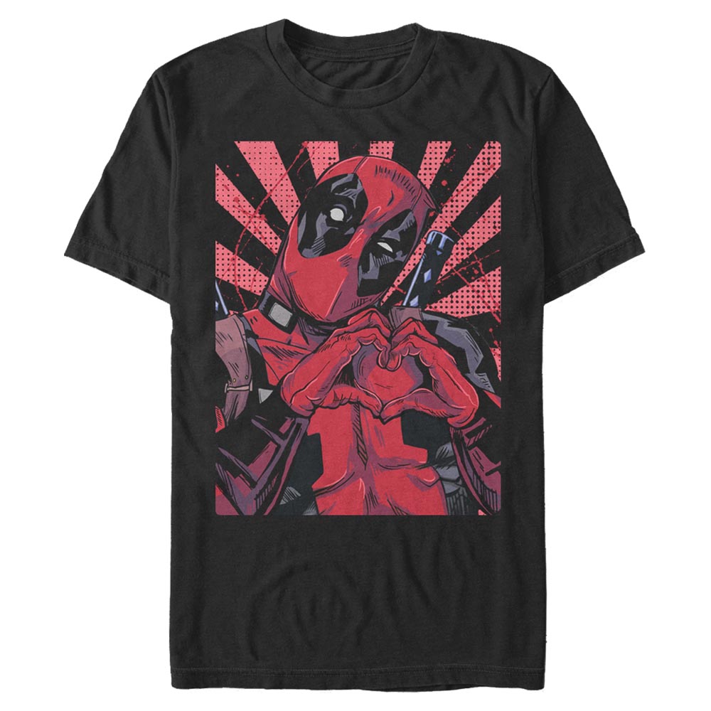 Marvel - Deadpool - Deadpool Close Heart Pool - Homme T-shirt