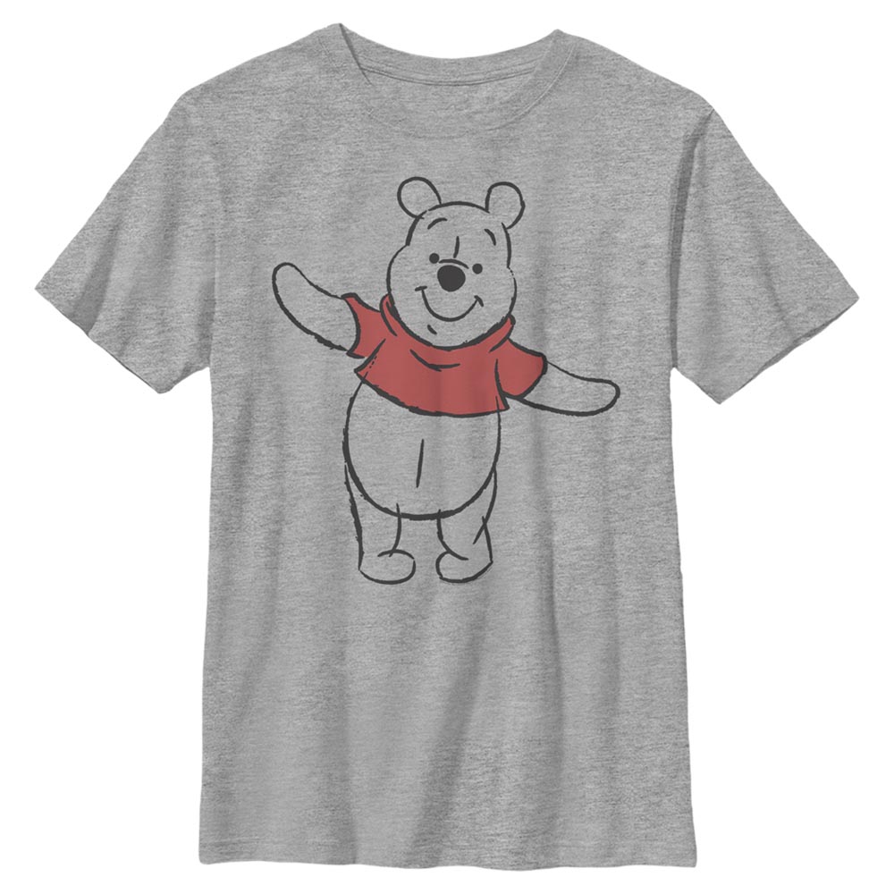 Disney Classics - Winnie l'ourson - Winnie l'ourson Basic Sketch Pooh - Enfant T-shirt