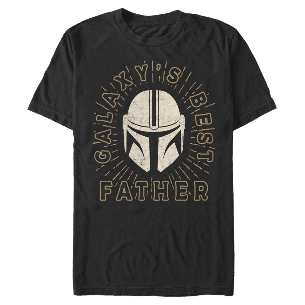Star Wars - The Mandalorian - Mandalorien Mando Dad Helmet - Father's Day - Homme T-shirt