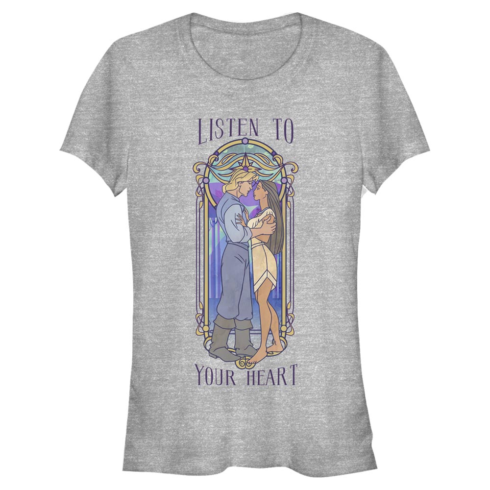 Disney Classics - Pocahontas - Photo de groupe Without Knowing You - Valentine's Day - Femme T-shirt