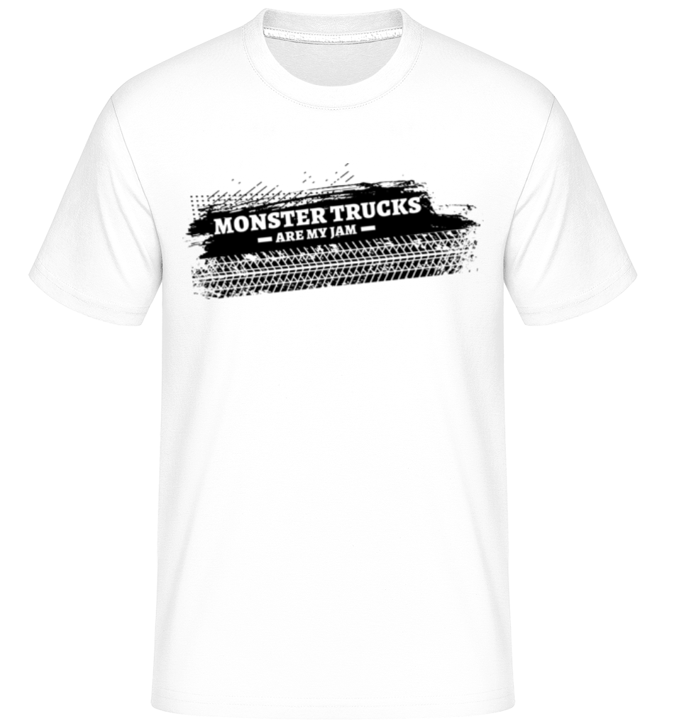 Monster Truck Tire Track ·  T-Shirt Shirtinator homme