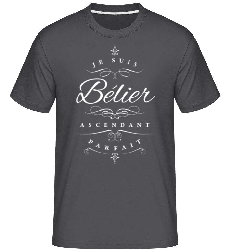 Je Suis Bélier Ascendant Parfait ·  T-Shirt Shirtinator homme