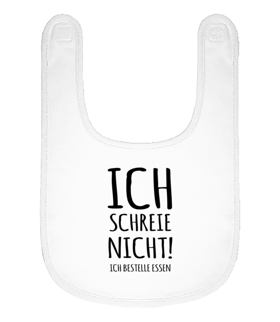 Ich Schreie Nicht · Baby Bio Lätzchen