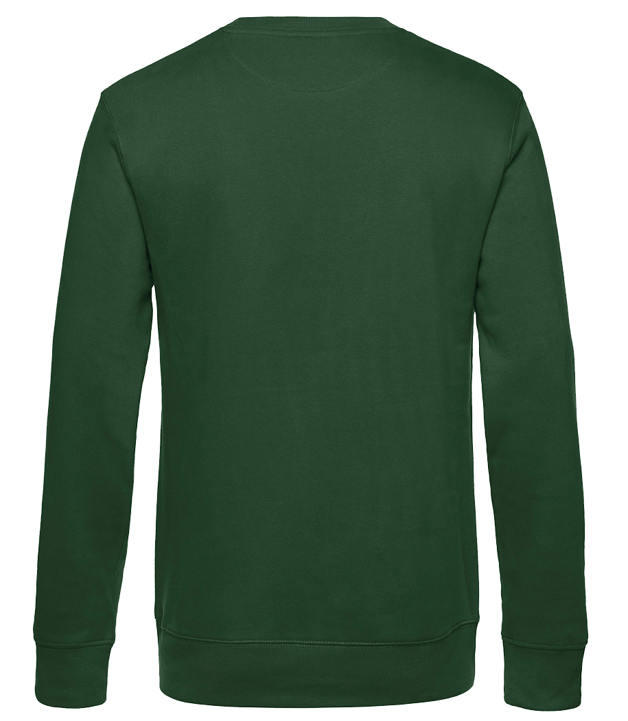Sweat-shirt standard pour homme - Vert bouteille - Derrière