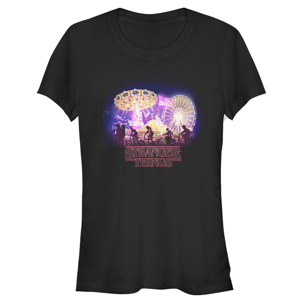Netflix - Stranger Things - Photo de groupe Stranger Circus - Femme T-shirt