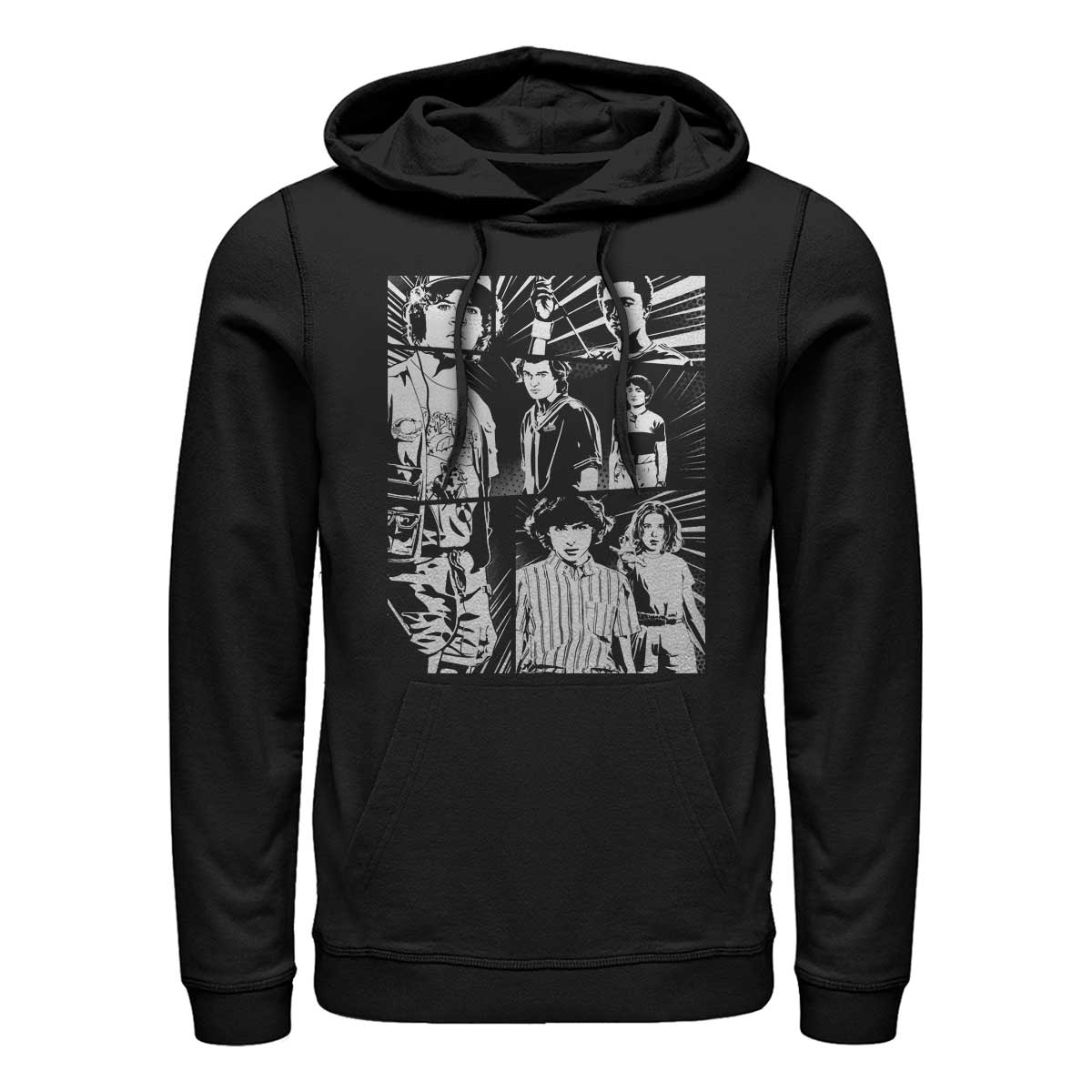 Netflix - Stranger Things - Photo de groupe Strange Stares - Unisex Sweat à capuche