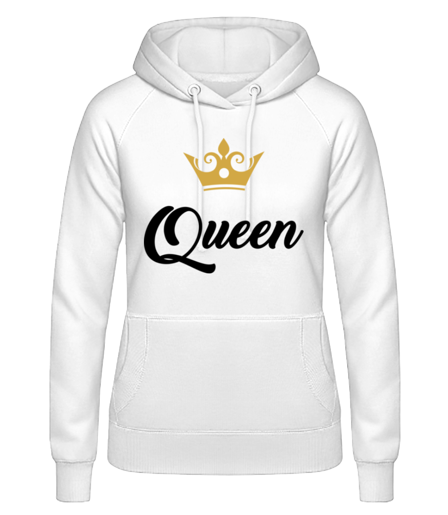Queen · Sweat à capuche basique pour femme