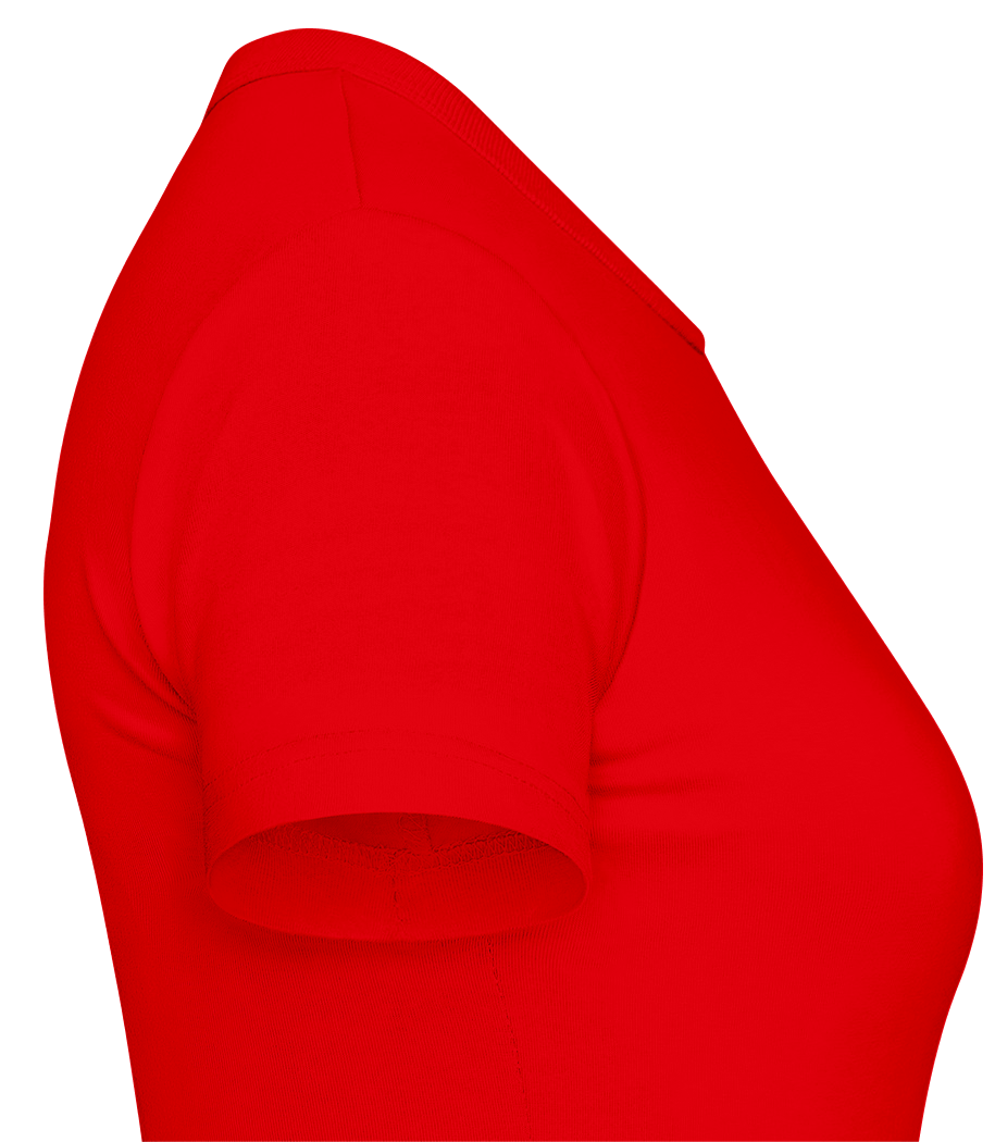 Aperçu: Heels High Standards Higher - T-shirt standard Femme - Rouge - Droite
