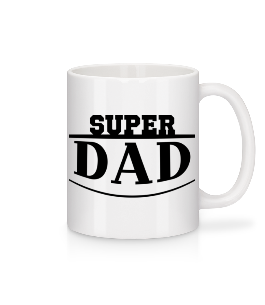 Super Dad Icon · Mug en céramique blanc
