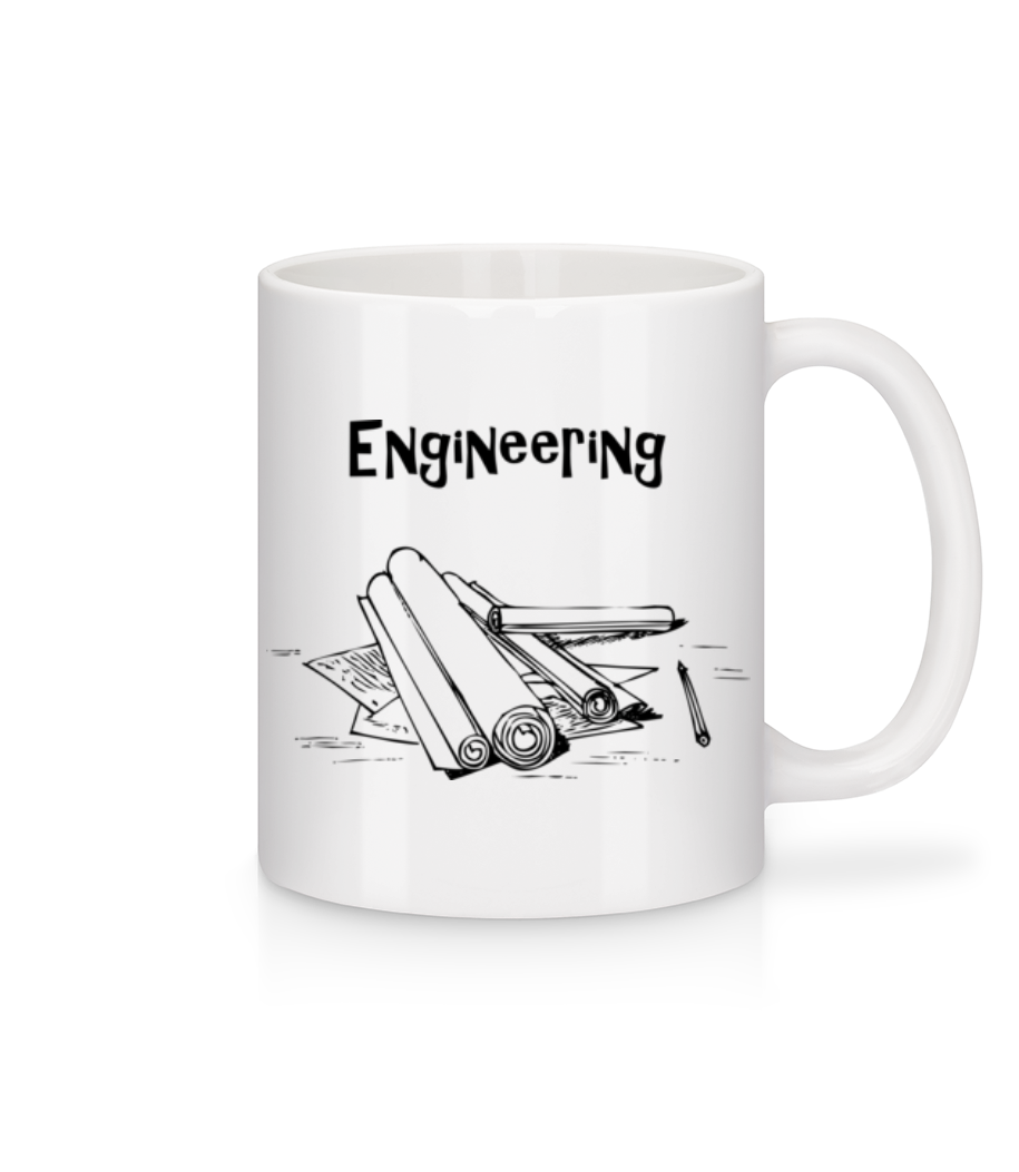 Engineering Symbol · Mug en céramique blanc