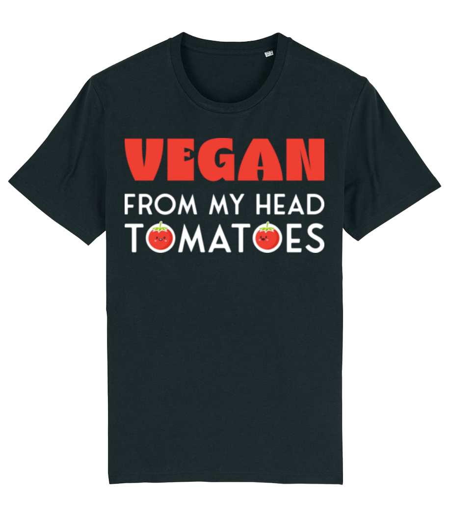 Vegan From My Head Tomatoes · T-shirt bio Homme Stanley Stella 2.0