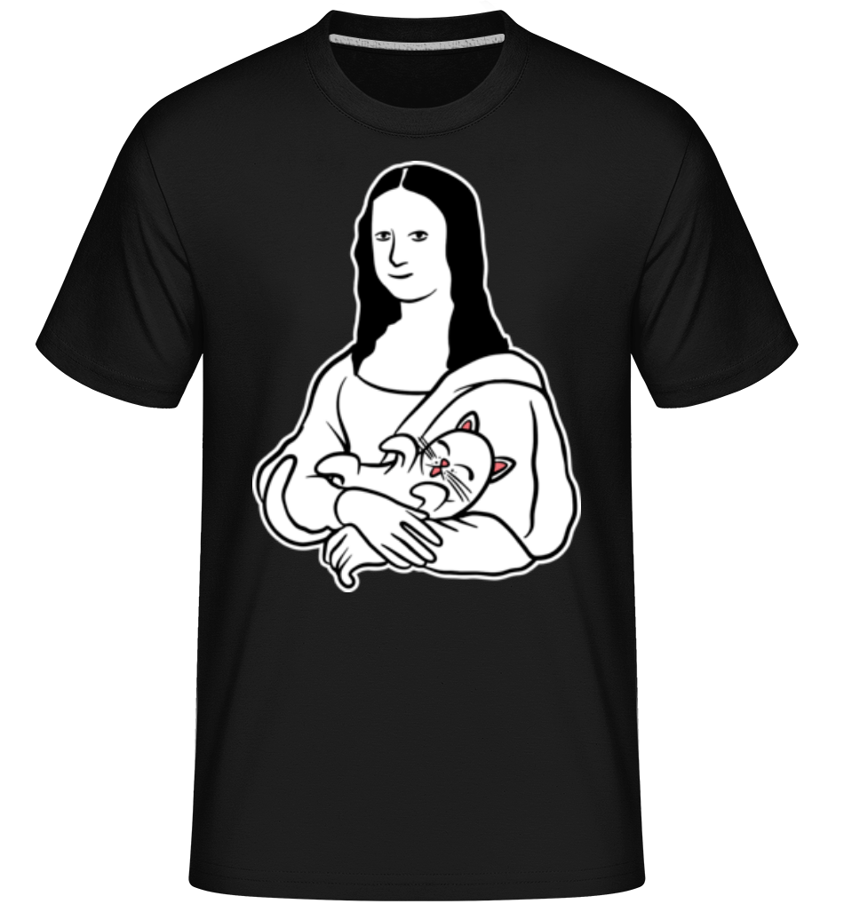 Mona Lisa Cat ·  T-Shirt Shirtinator homme