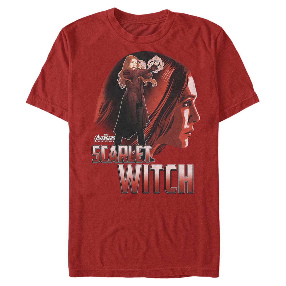 Marvel - Avengers Infinity War - La Sorcière rouge Sil - Homme T-shirt
