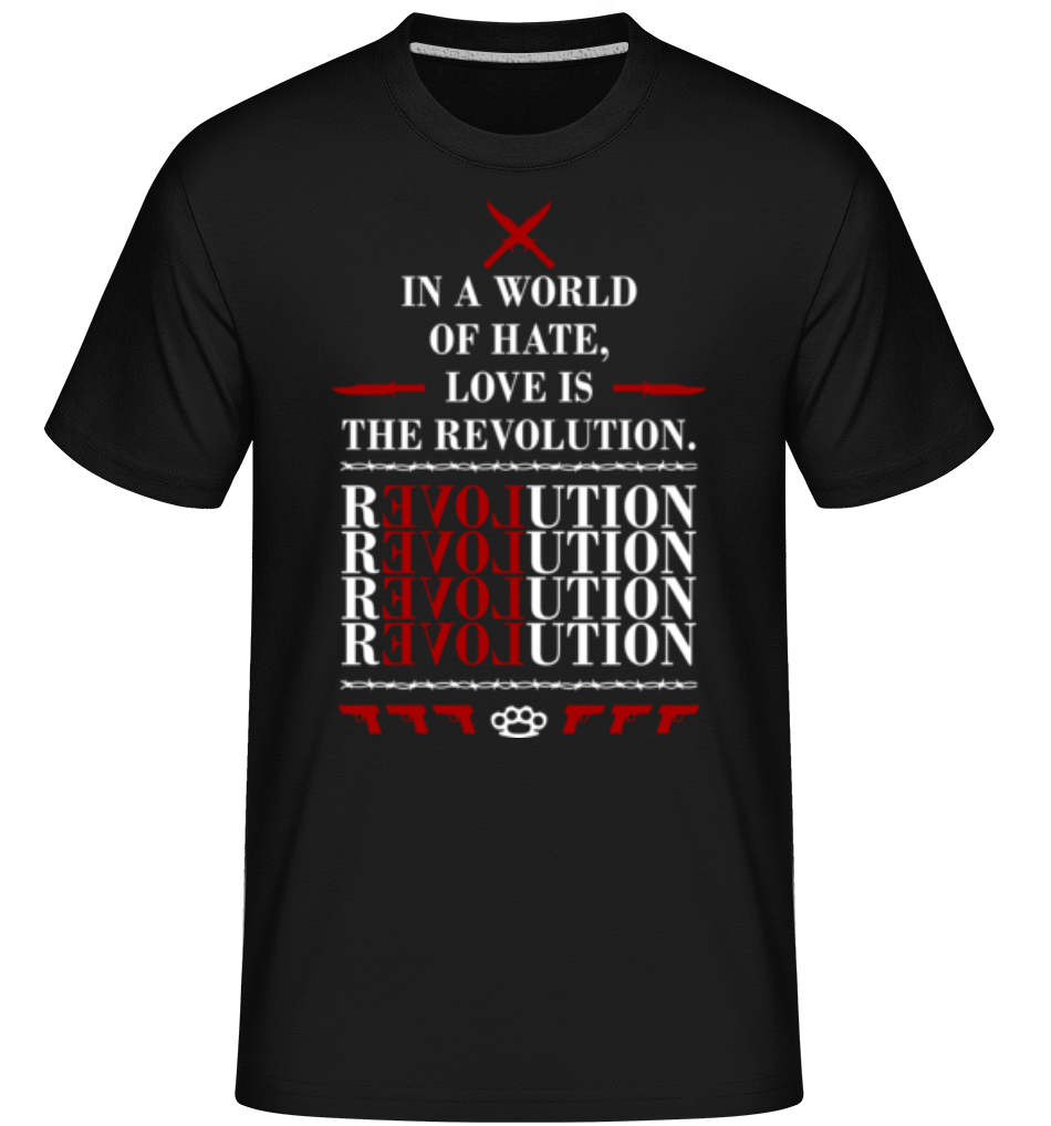 Love Is The Revolution ·  T-Shirt Shirtinator homme