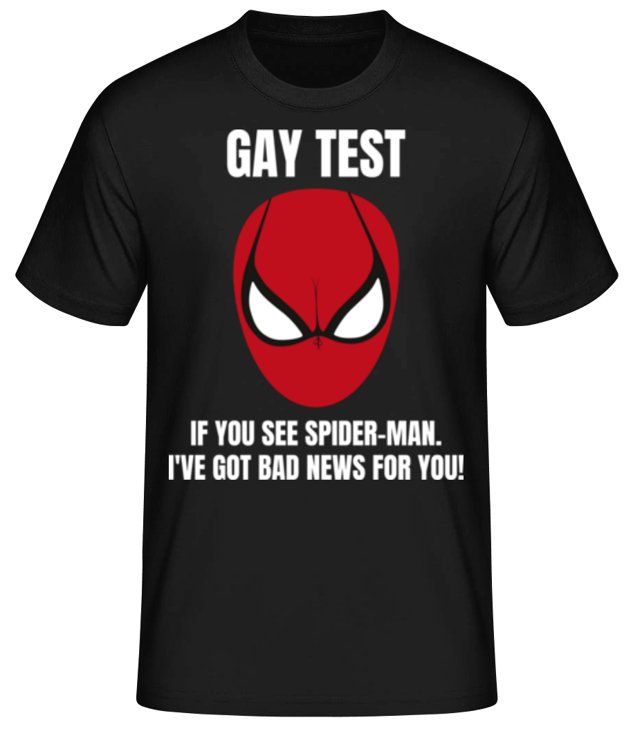 Gay Test Spider-Man · T-shirt standard Homme