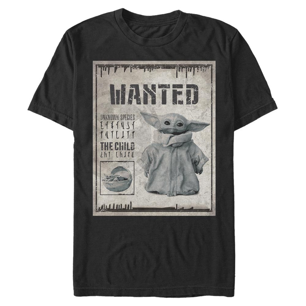 Star Wars - The Mandalorian - L'Enfant Wanted Child Poster - Homme T-shirt