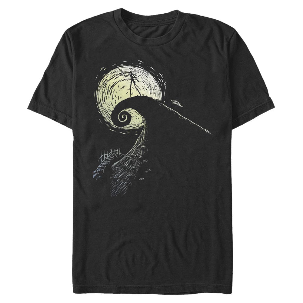 Disney Classics - L'étrange Noël de monsieur Jack - Jack Skellington Spiral Hill Jack - Halloween - Homme T-shirt