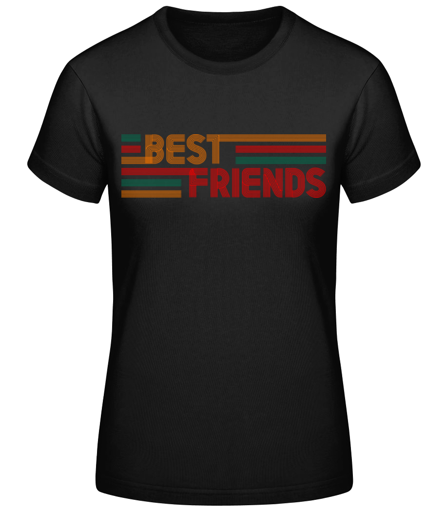 Retro Best Friends · T-shirt standard Femme