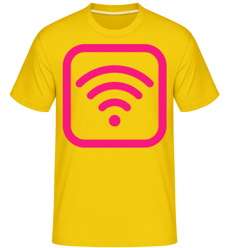 Wlan Icon Pink ·  T-Shirt Shirtinator homme