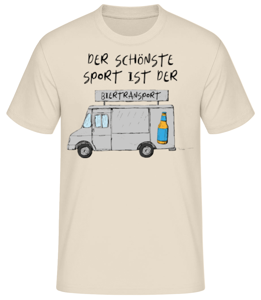 Der Schönste Sport Ist Der Biertransport · Männer Basic T-Shirt