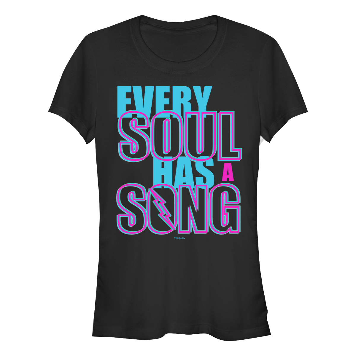 Netflix - Julie And The Phantoms - Texte Soul Song - Femme T-shirt
