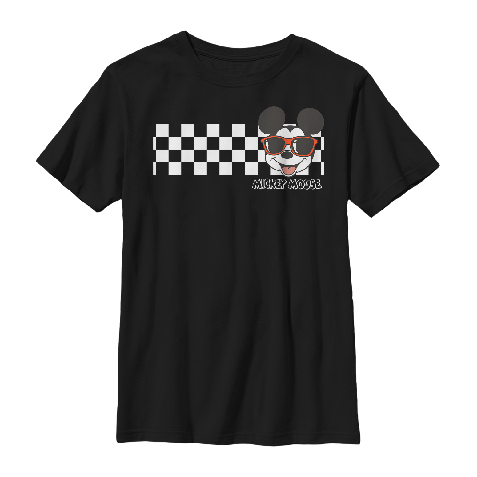 Disney - Mickey Mouse - Mickey Mouse Mickey Checkers - Enfant T-shirt