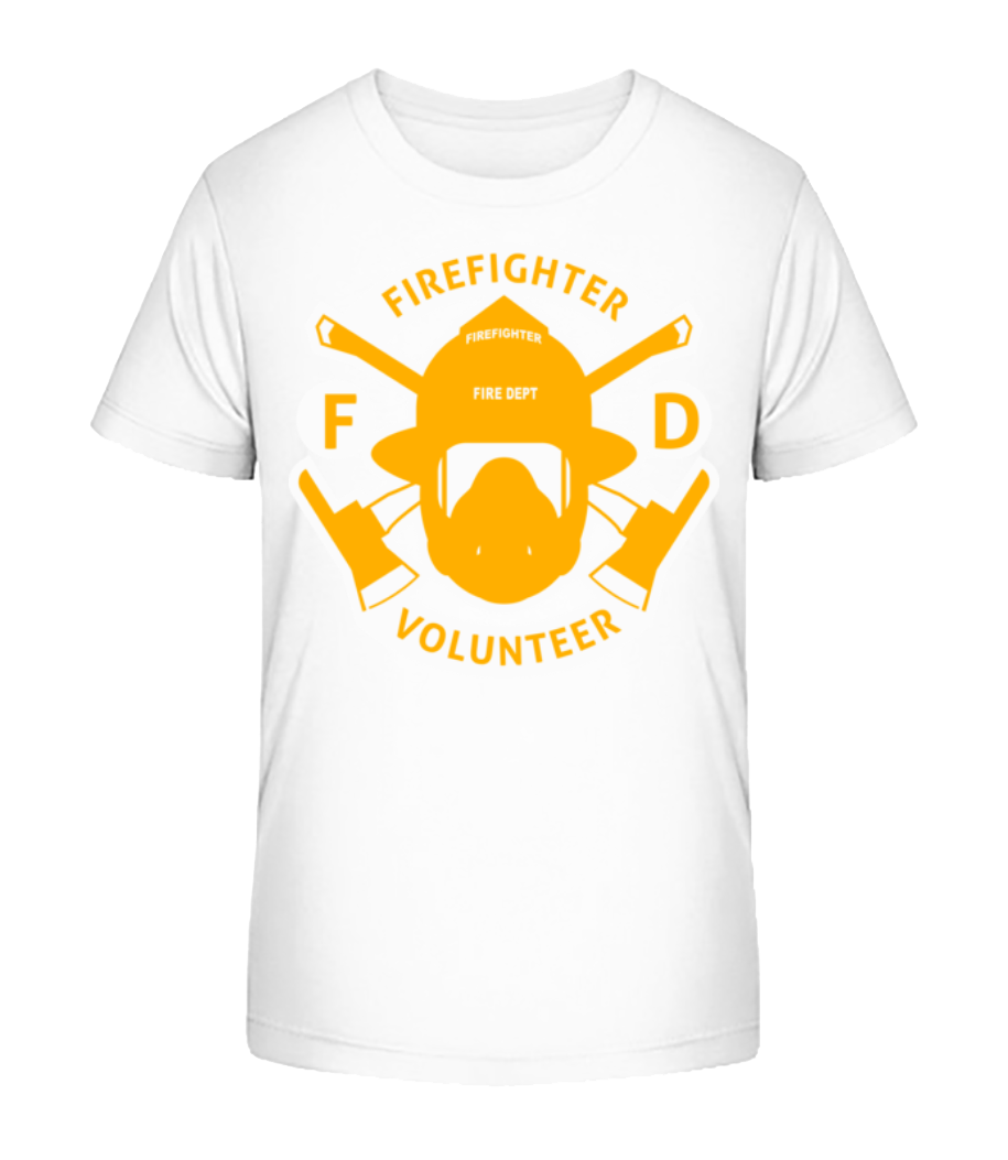 Firefighter Volunteer · T-shirt bio Enfant Stanley Stella 2.0