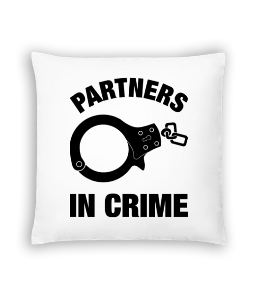 Partner in crime · Coussin