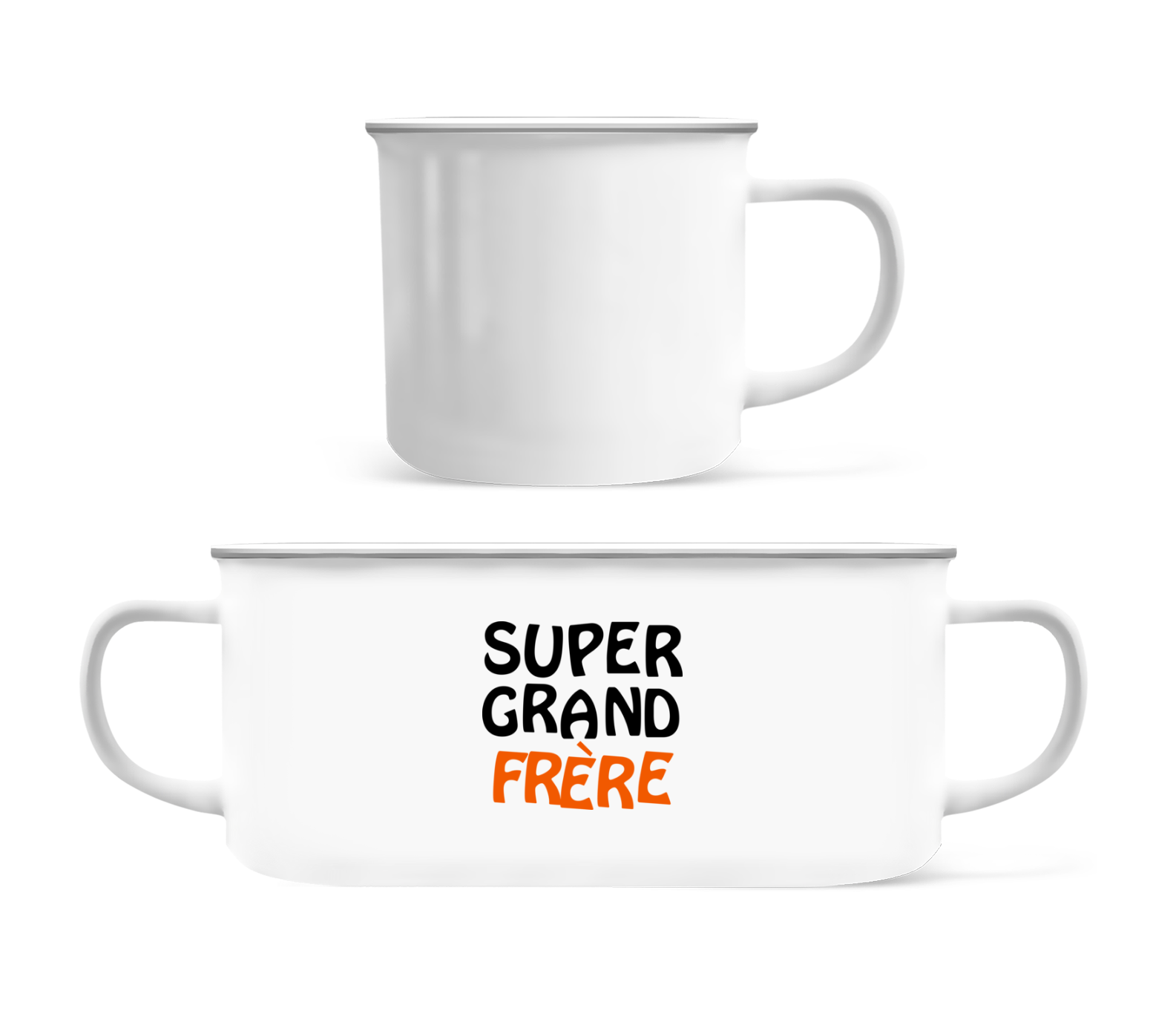Super Grand Frère · Tasse Émaillée