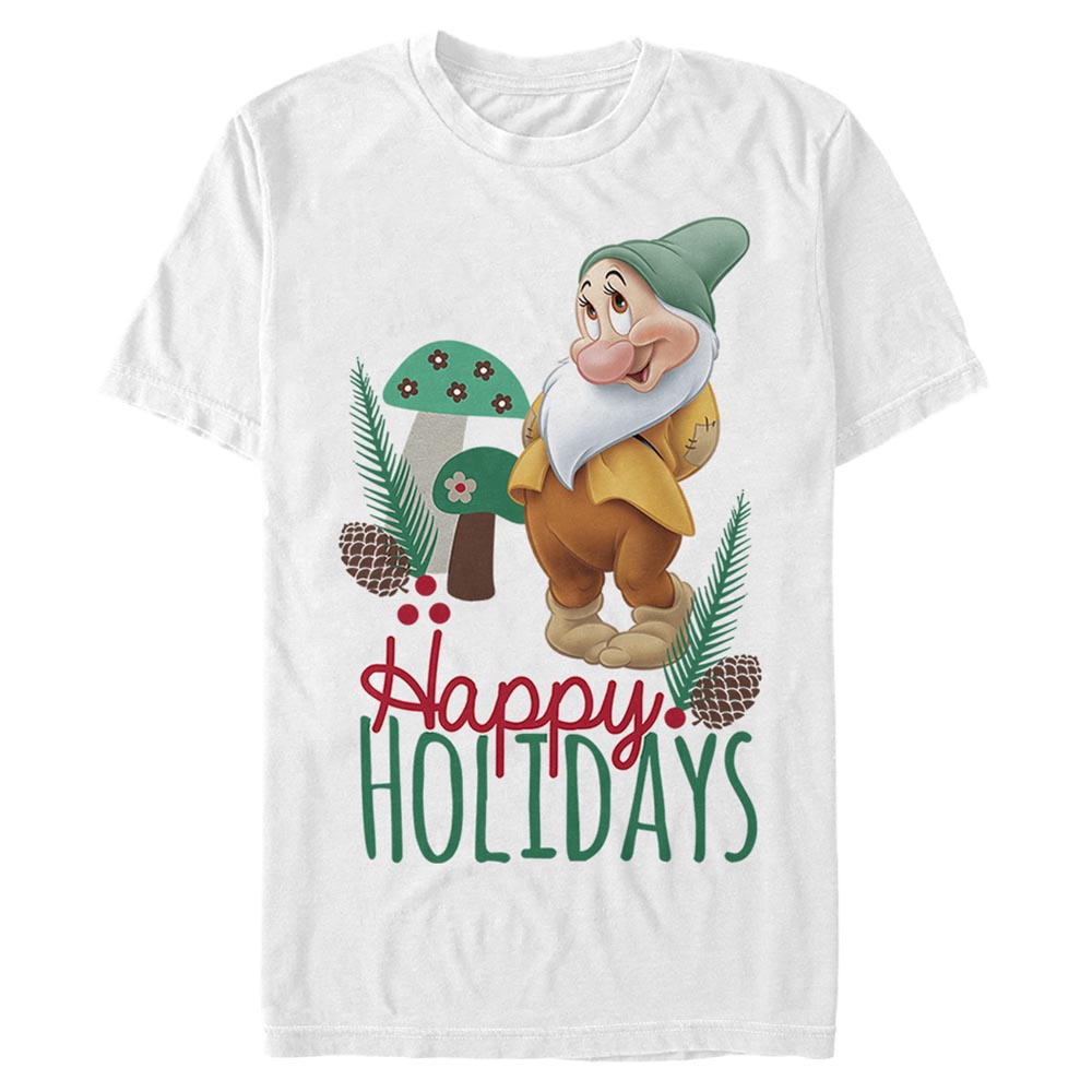 Disney - Blanche-Neige et les Sept Nains - Bashful Christmas - Christmas - Homme T-shirt
