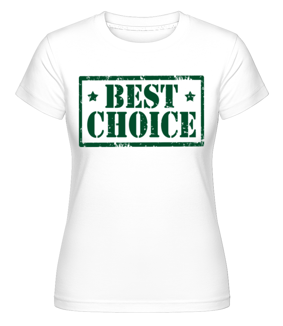 Best Choice Icon Green ·  T-shirt Shirtinator femme