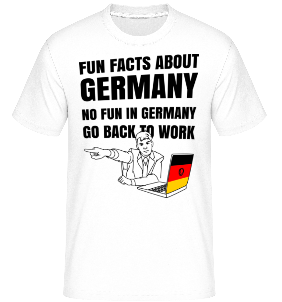 Fun Facts Germany ·  T-Shirt Shirtinator homme
