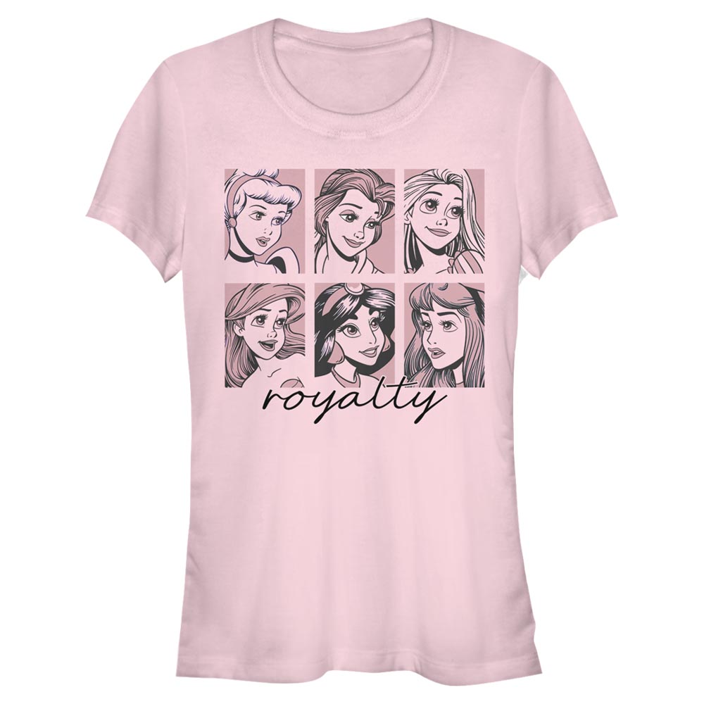 Disney - Princesses Disney - Photo de groupe Royalty Squares - Femme T-shirt