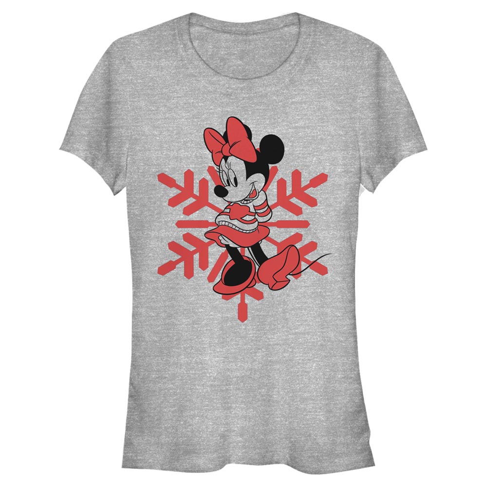 Disney Classics - Mickey Mouse - Minnie Mouse Minnie Snowflake - Christmas - Femme T-shirt