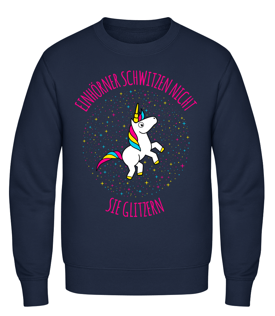 Einhörner Glitzern · Männer Pullover