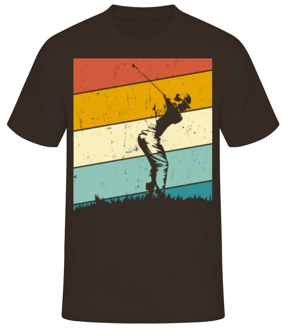 Golf rétro · T-shirt standard Homme