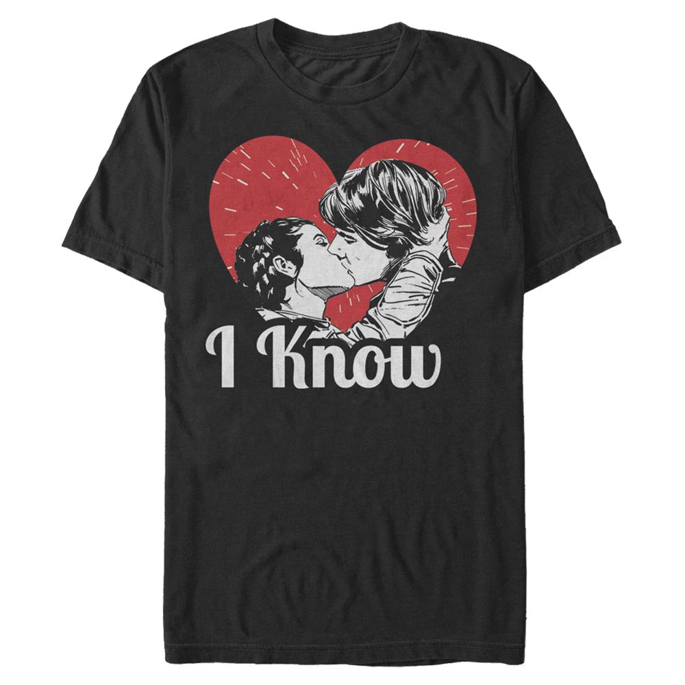 Star Wars - Han Solo & Princesse Leia Han And Leia - Valentine's Day - Homme T-shirt