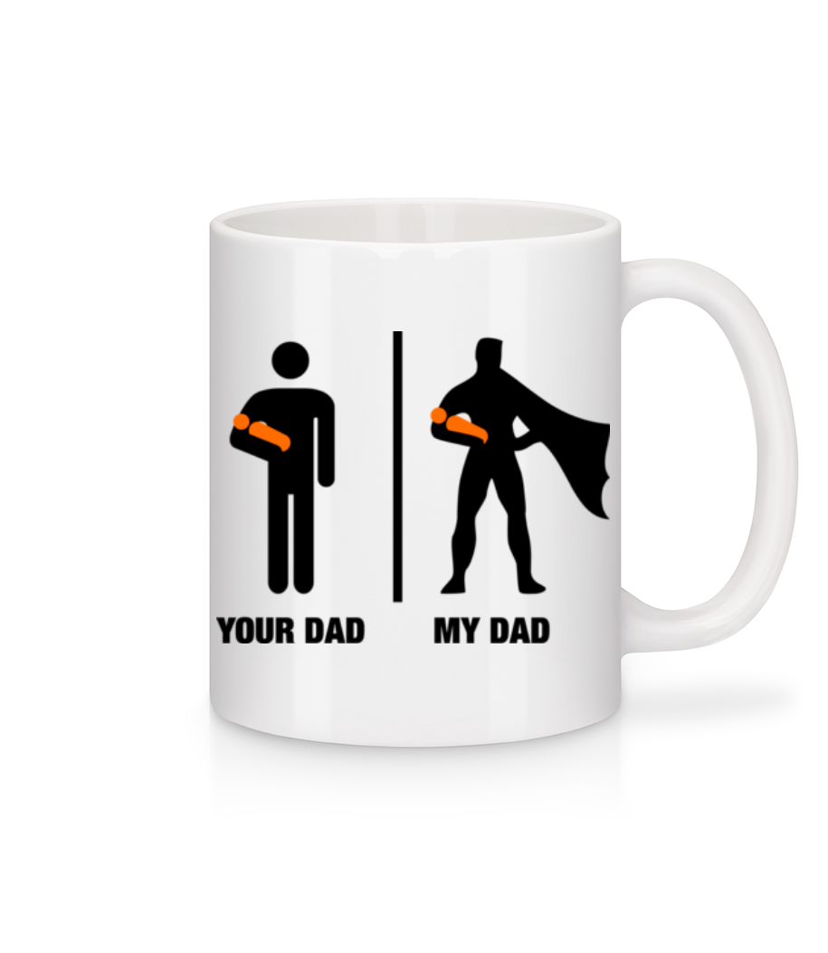 Your Dad, My Dad · Mug en céramique blanc