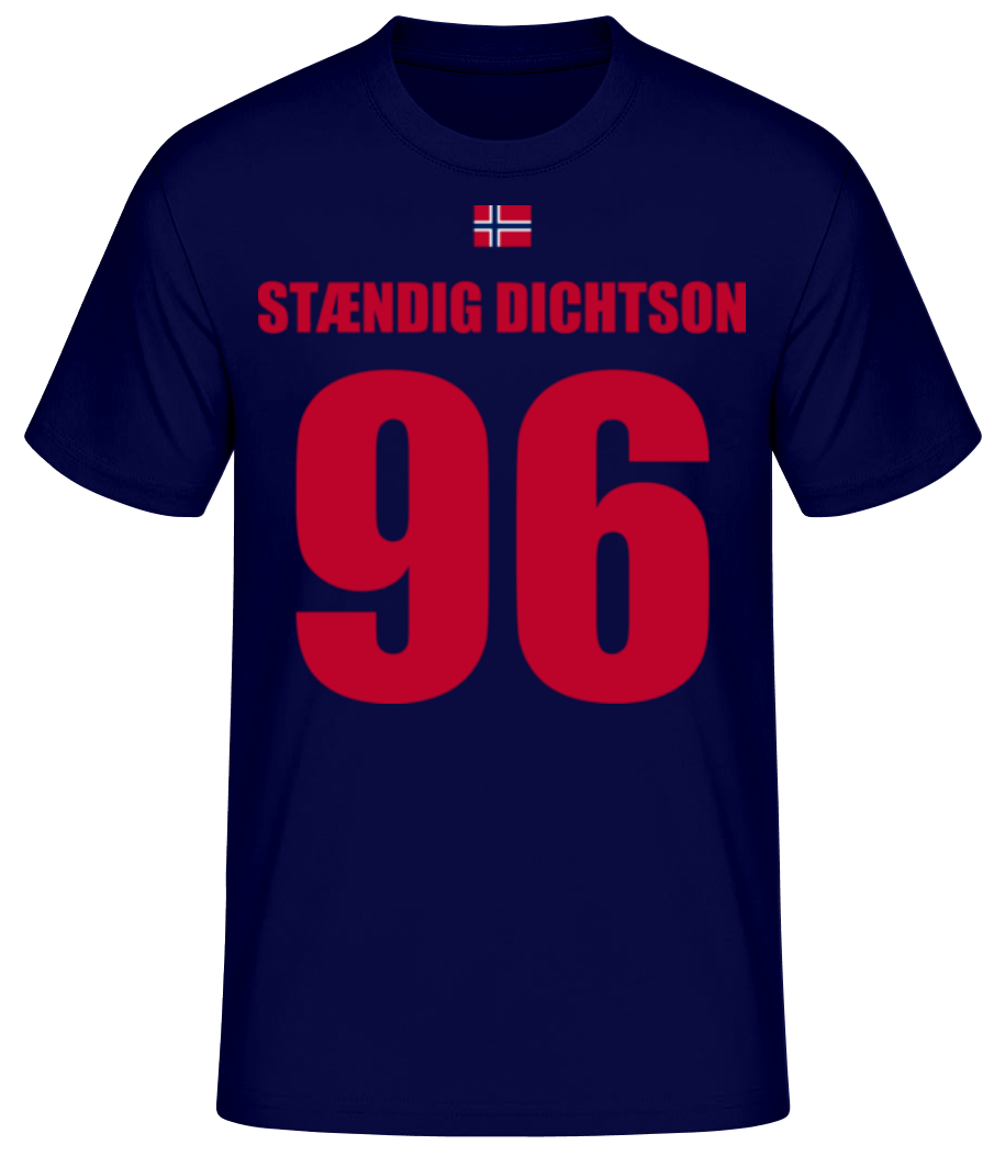 Norwegen Fußball Trikot Stændig Dichtson · Männer Basic T-Shirt