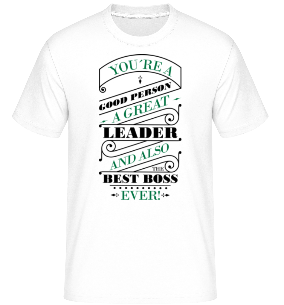 Motif Best Boss Ever ·  T-Shirt Shirtinator homme