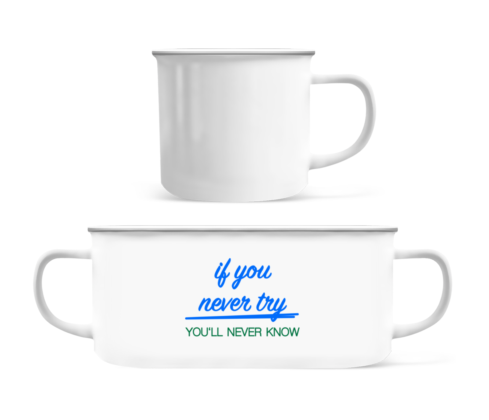 Try · Tasse Émaillée