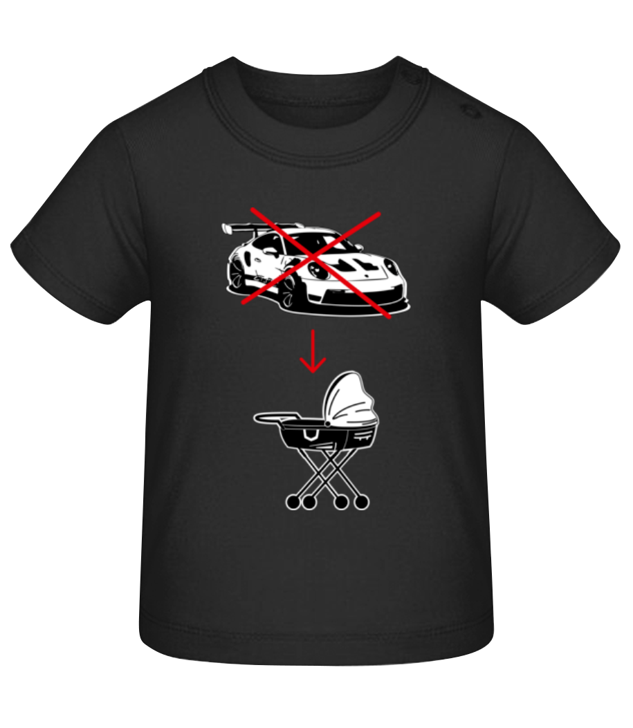 Porsche Vs poussette · T-shirt Bio Bébé