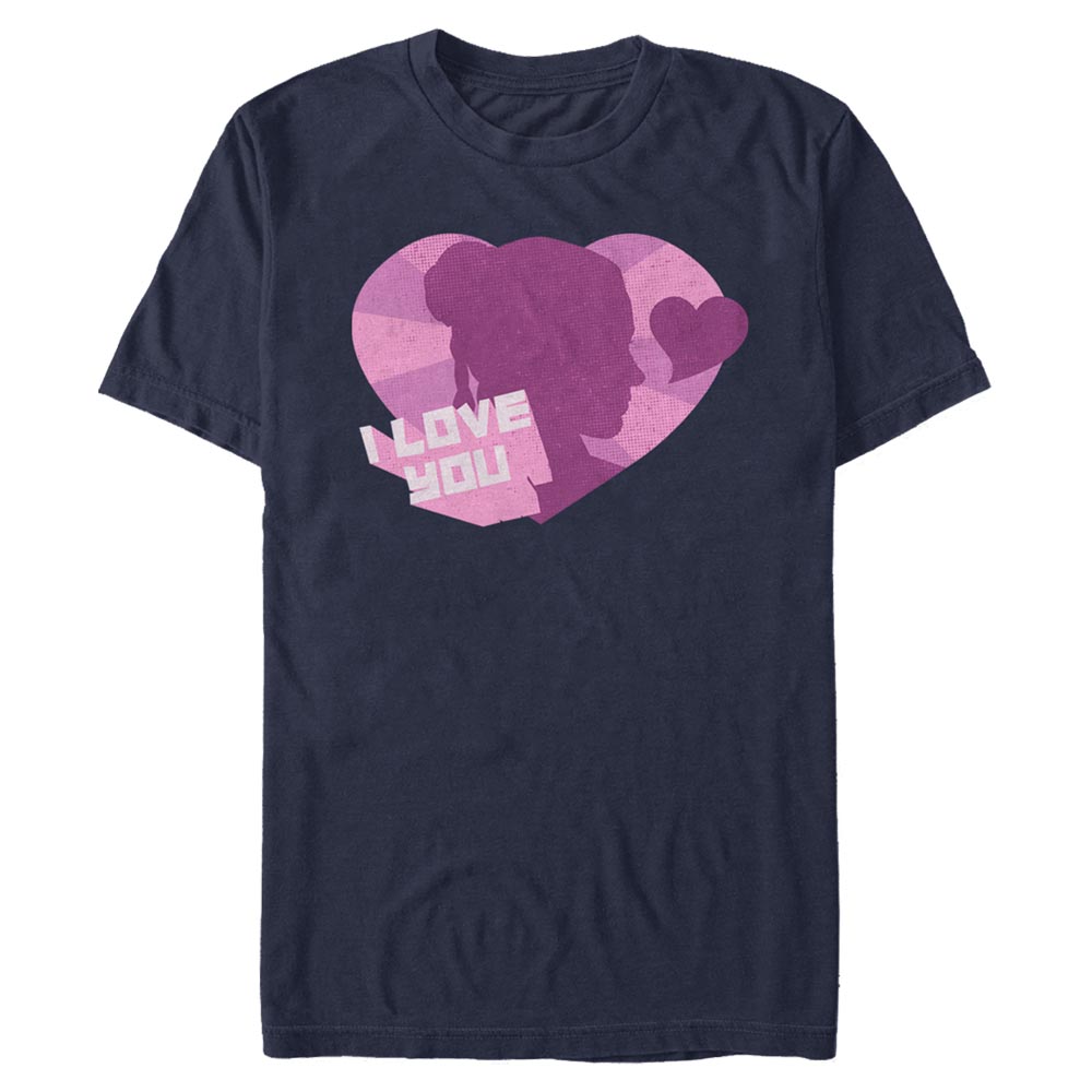 Star Wars - Princesse Leia Luv you Sil - Homme T-shirt