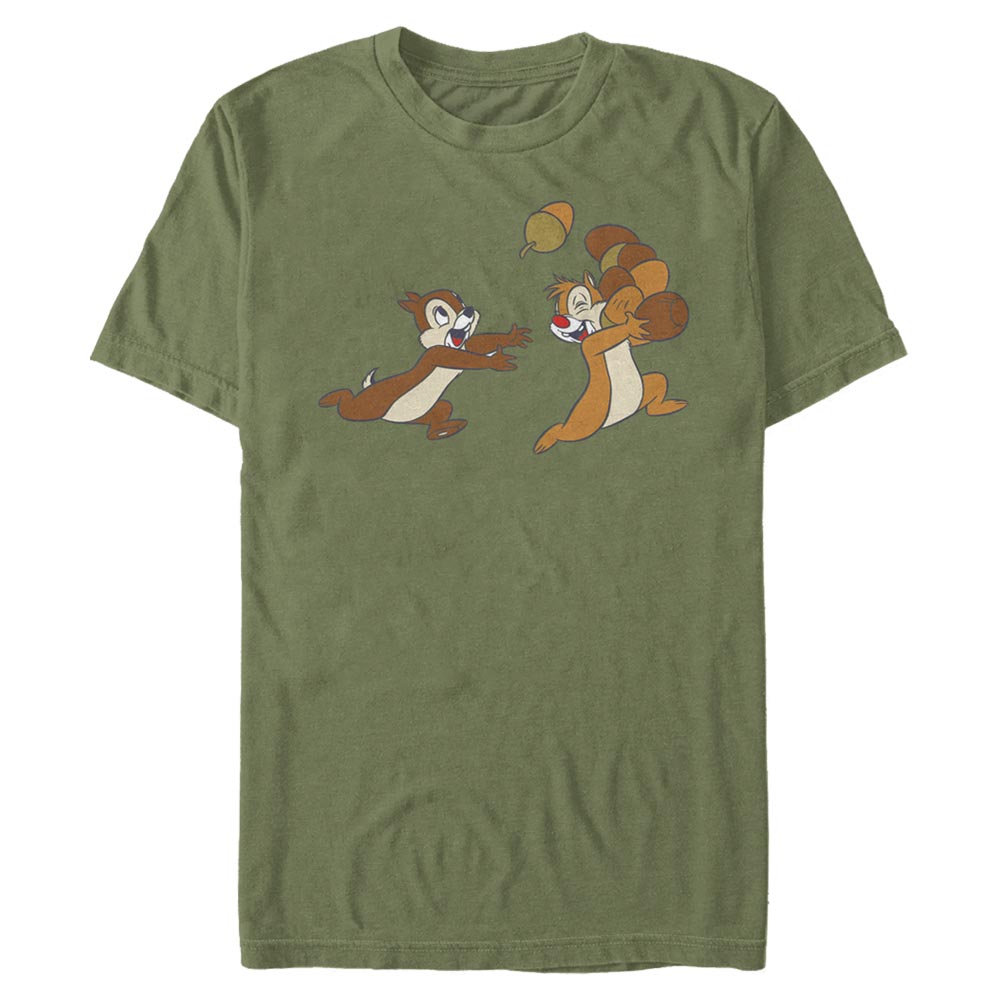 Disney Classics - Chip 'n Dale - Chip 'n Dale Acorn Big Characters - Homme T-shirt