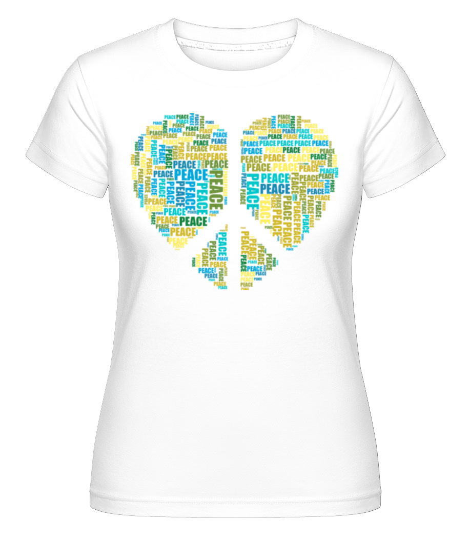 Heart Peace ·  T-shirt Shirtinator femme