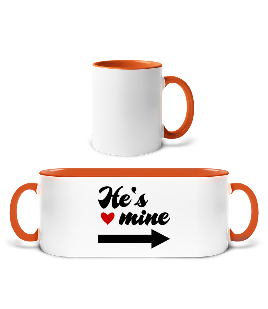 Blanc / Orange