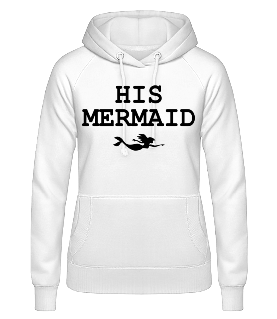 His Mermaid · Sweat à capuche basique pour femme